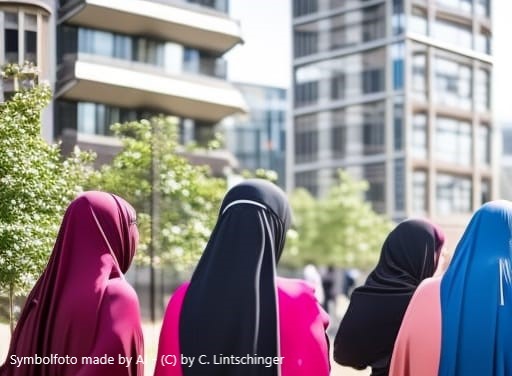 Weltweit erstes Denkmal für Frauen mit Hijab steht jetzt in Birmingham. Teheran ist&nbsp;begeistert.