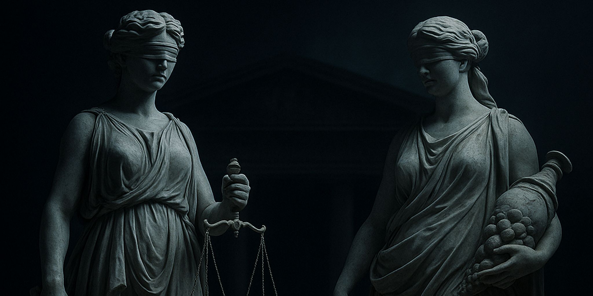 Die Augenbinden von Justitia und Fortuna – Ursprung, Wandel und Kritik eines Symbols