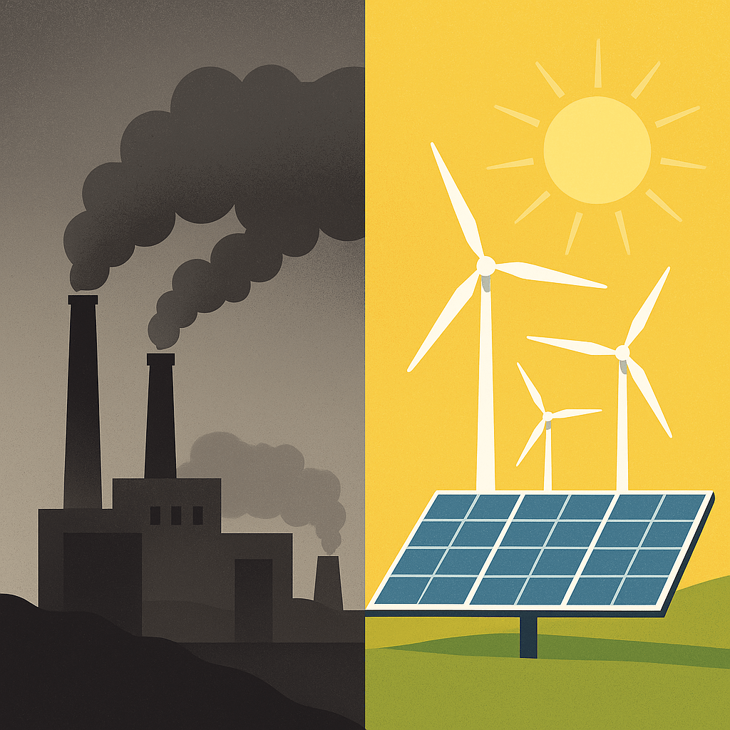 Servus Sonne und Wind, pfiati Kohle!